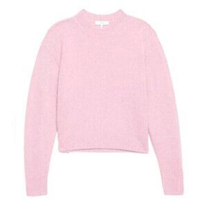 FRAME 100% merino wool long sleeve crew neck knit lightweight sweater top sz XS